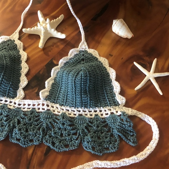 Isabella Handmade Crochet Bikini & Bralette - Picture 11 of 13